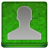 Green User Coloured Icon