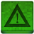 Green Warning Icon 48x48 png