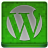 Green WordPress Coloured Icon