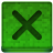 Green X Icon 48x48 png
