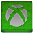 Green Xbox 360 Coloured Icon 48x48 png