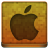 Orange Apple Icon 48x48 png