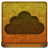 Orange Cloud Icon 48x48 png
