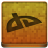 Orange deviantART Icon