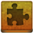 Orange Puzzle Icon 48x48 png