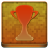 Orange Trophy Coloured Icon