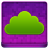 Pink Cloud Coloured Icon 48x48 png
