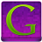 Pink Google Coloured Icon 48x48 png