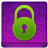 Pink Lock Coloured Icon