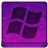 Pink Microsoft Icon 48x48 png