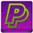 Pink PayPal Coloured Icon 48x48 png