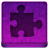 Pink Puzzle Icon 48x48 png
