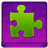 Pink Puzzle Coloured Icon 48x48 png
