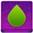 Pink Water Drop Coloured Icon