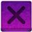 Pink X Icon 48x48 png