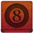 Red 8Ball Icon
