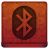 Red Bluetooth Icon
