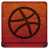 Red Dribbble Icon 48x48 png