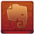Red Evernote Coloured Icon 48x48 png