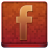 Red Facebook Coloured Icon 48x48 png