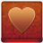 Red Heart Coloured Icon