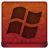 Red Microsoft Icon 48x48 png