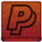 Red PayPal Icon 48x48 png