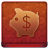 Red Piggy Coloured Icon 48x48 png