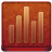 Red Statistics Coloured Icon