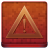 Red Warning Coloured Icon