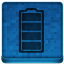 Blue Battery Icon 64x64 png