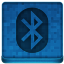 Blue Bluetooth Icon 64x64 png
