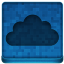 Blue Cloud Icon 64x64 png