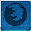 Blue Firefox Icon 64x64 png