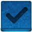 Blue Ok Icon 64x64 png