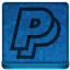 Blue PayPal Icon 64x64 png