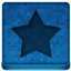 Blue Star Icon 64x64 png