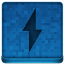 Blue Winamp Icon 64x64 png