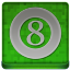 Green 8Ball Coloured Icon 64x64 png