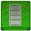 Green Battery Coloured Icon 64x64 png