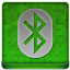 Green Bluetooth Coloured Icon 64x64 png