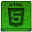 Green HTML5 Icon 64x64 png