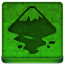 Green Inkscape Icon 64x64 png