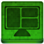 Green LCD Icon 64x64 png