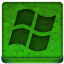 Green Microsoft Icon 64x64 png