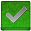 Green Ok Coloured Icon 64x64 png