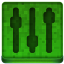 Green Settings Icon 64x64 png