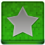 Green Star Coloured Icon 64x64 png