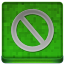Green Stop Coloured Icon 64x64 png