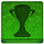 Green Trophy Icon 64x64 png